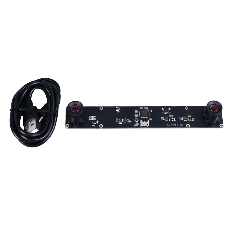 USB Camera Module 4MP 1080P Dual Lens Synchronization Webcam Board