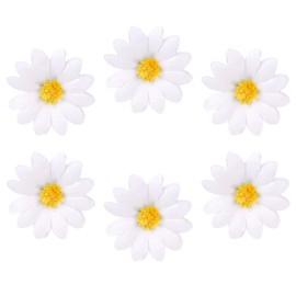 Pack of 6 Daisy Hair Clips, Small Hair Clip, Flower Hair Clips, Cute Daisy Hair Pin, Daisy Hair Clip, White Hair Accessories, Flower Hair Pins Set, Flower Edge Clip for Women Girls