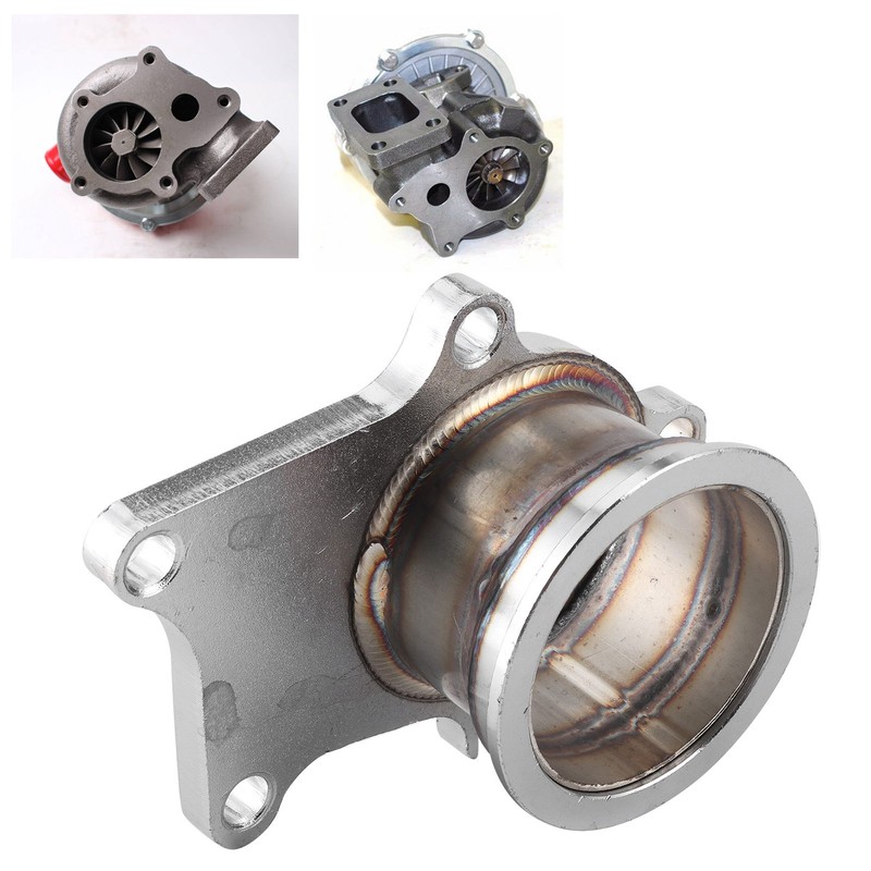 5 Bolt Turbo Downpipe Flange to 2.5in V Band Conversion