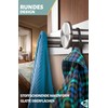 Menz Door Coat Rack for Hanging, Stainless Steel Door Coat