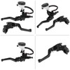 Qiilu Universal 7/8" (22mm) Motorcycle Brake Clutch Master Cylinder Reservoir