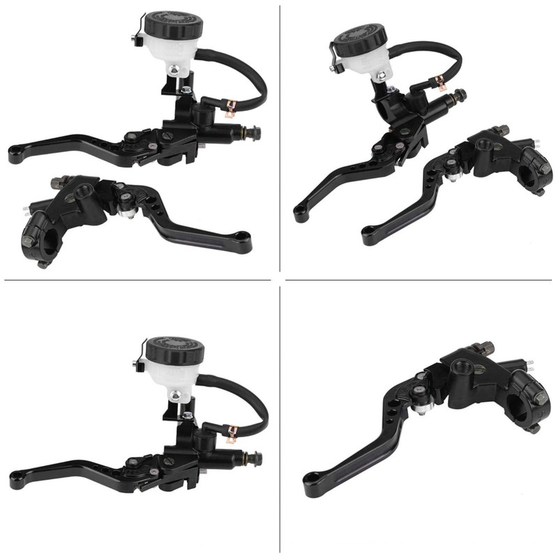 Qiilu Universal 7/8" (22mm) Motorcycle Brake Clutch Master Cylinder Reservoir