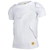 Dialudon Youth Boys Football Rib Chest Protector Padded Compression Shirt