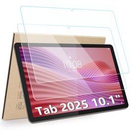 Hianjoo 2-Pack Screen Protector Compatible with Lenovo Tab 2025 10.1", [HD Clarity] [9 Hardness] [Anti-Scratch] Tempered Glass