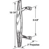 Canoe Style Wooden Sliding Door Handle | Stylish Sliding Glass
