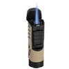 XIKAR Tactical Single-Jet Lighter, Tan and Black - Powerful Flame,