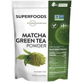 MRM  Superfoods Té Verde Matcha en Polvo  170 g  Orgánico  NonGMO  Libre de Gluten y Lácteos  Vegano                                                  