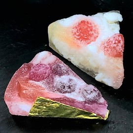 [Gift Set] Cake Soap Present, Women's, Birthday, Anniversary, White Day, Mother's Day (Gift Set of 2 Cake Soaps, Strawberry & Magnolia)