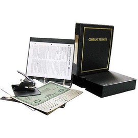 New! Corpkit Customized Junior Thriftkit Corporate Kit with Printed Minutes & Bylaws/Operating Agreement, Binder, Slipcase, Corporate Seal, Certificates (LLC)