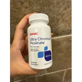 GNC Gluten-Free Ultra Chromium Picolinate 800mcg Dietary Supplement, 60 Capsules