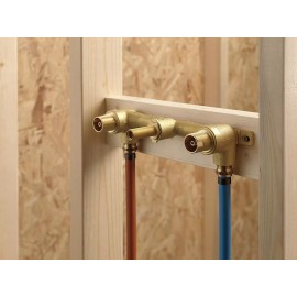 Faucet Wall-Mount Rough brass Valve | 2-Handle Wall-Mount Bathroom Faucets