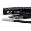 KZBOY Waterproof Microblading Eyebrow Mapping Pencils with a Sharpener (Brown)