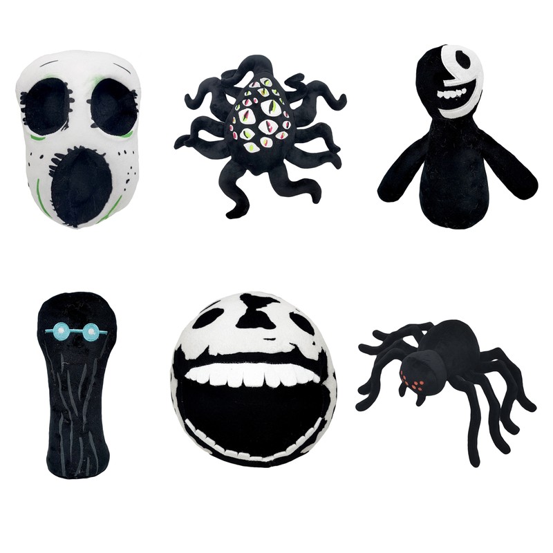 Horror Game Doors Plush Doll