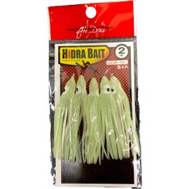 Marushin Fishing Gear, Hydra Bait, Octopus Bait, 2.0 Size, Rainbow Glow