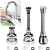 3 piezas de cabezal de llave de cocina, aireador de