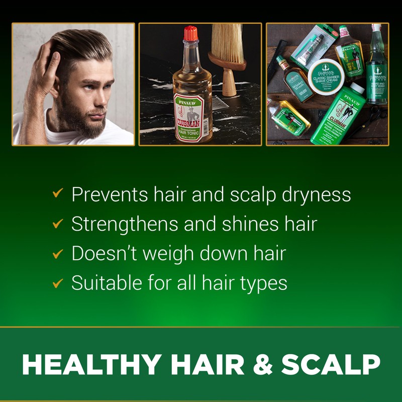 Clubman Greaseless Hair Tonic, 12.5 oz