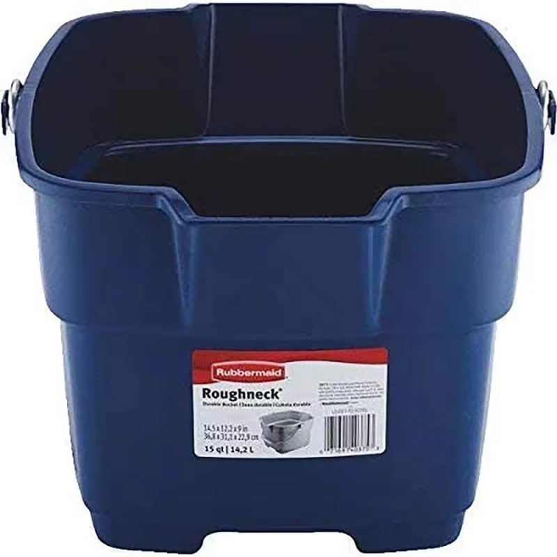Royal Roughneck 3-3/4 Gallon Royal Blue Plastic Bucket With Handle