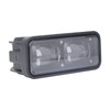 Double Lens LED Forklift Safety Light Robust High Brightness Straight