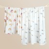 KAKU NANU Muslin Blanket Swaddle Soft Lightweight Organic Cotton 2