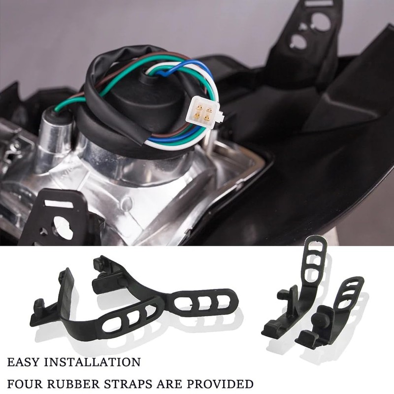 NZGZJYN Motorcycle Head Light Lamp for KTM 125 150 250