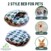 Pawcratean Small Size 15.7" 2 in 1 Pet Bed for