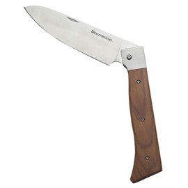 Messermeister Adventure Chef Folding Chef's Knife, 6 Inch, Carbonized Maple