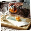 Kichvoe 2pcs Chinese Style Tea Towels Soft Absorbent Teapot Mats