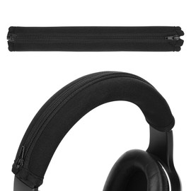 kwmobile Headband Cover Compatible with Edifier W820NB Case - Neoprene Headband Pad - Headphone Protection - Black