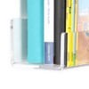 Acrylic 2 Packs Invisible Floating Bookshelves 24 inches ,Kids Clear