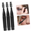 TOVINANNA 3pcs Mini Eyebrow Mascara Wands Cap Short Handle Eyelash