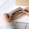Corale Pen Case, Genuine Leather, Snap Button, Made in Japan,