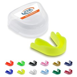 GAME GUARD Hockey Mouthguard for Adults or Teens/Kids Ages 13+ Mouth Guard for Boxing Rugby American Football Martial Arts Kickboxing Karate Taekwondo Handball [Gleb - Pack of 1]
