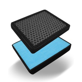 1 Pc HEPA Cabin Air Filter Replacement Part Replace CF11671 Fit for RAM 1500/2500/3500/4500/5500 2016-2022 1500 CLASSIC 2019-2022 Jeep Wagoneer 2022 Mazda CX-7 2007-2012 with Activated Carbon