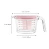 Mobestech Multi Function Heat Resistant Measuring Cup with Graduated Surface