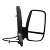 Replacement Passenger Right Side Mirror Upper Glass with Headted And