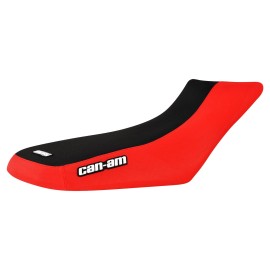 Enjoy Mfg Can Am Outlander 570 650 850 1000 XMR X GEN 2 Seat Cover RED & BLACK Logo #360