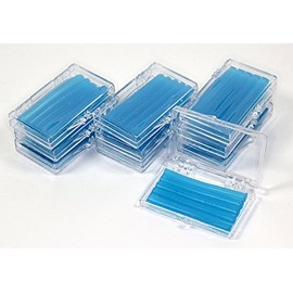10 Pack Dental Orthodontic Wax Braces Irritation Blue Mint Scented Dental Relief