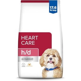 Hill- s h/d Heart Care Chicken Flavor Dry Dog Food 17.6 lb