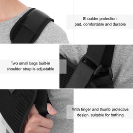 Healifty Arm Sling Shoulder - Adjustable for Broken Arms, Shoulder Rotator Cuffs Support Clamp - for Crack, Dislocation, Sprains and Stretches