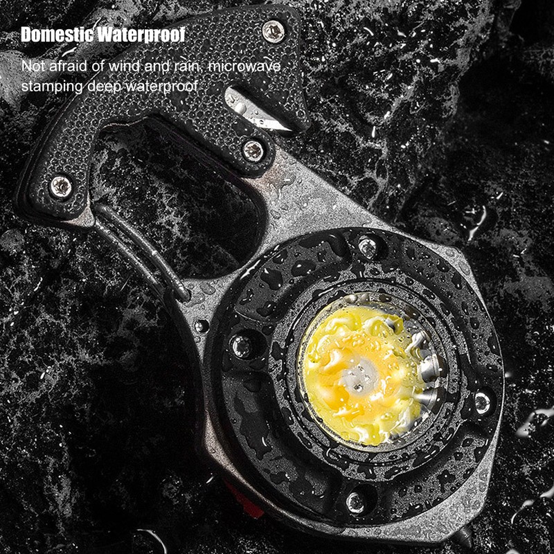 LED Keychain Flashlight Multi Functional High Brightness Portable Mini COB