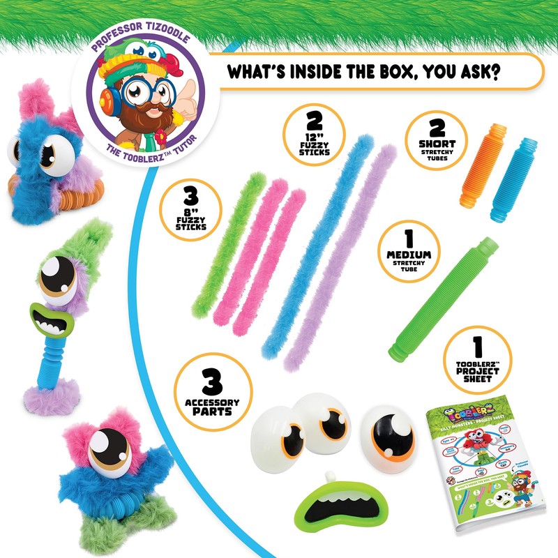 WeVeel TOOBLERZ (Silly Monsterz, 12, Piezas)
