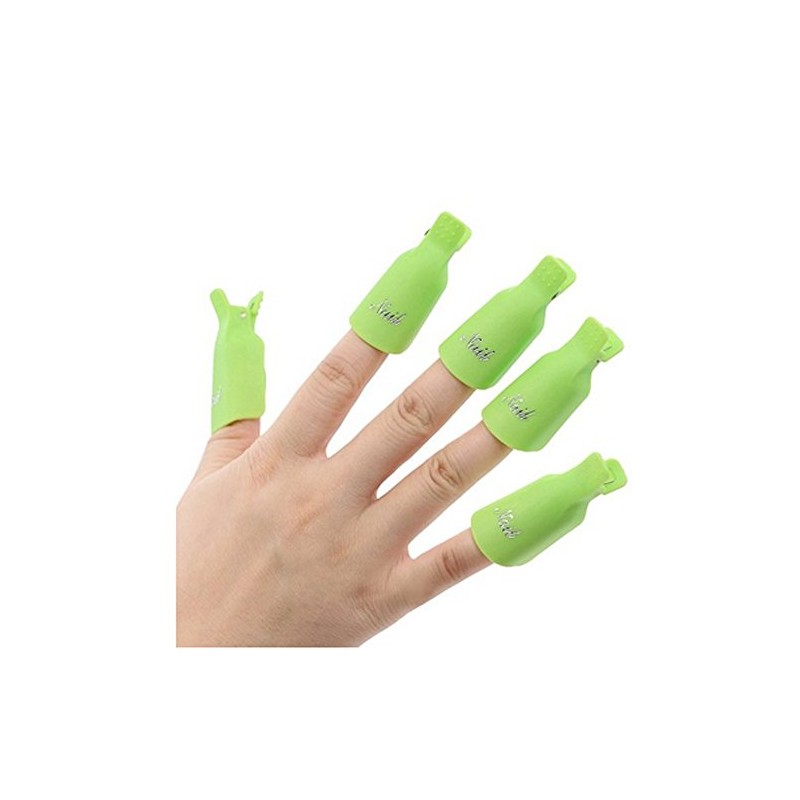 XX Shop Plastic Acrylic Nail Art Soak Off Cap Clip