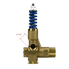 The ROP Shop OEM | AR Pressure Washer Unloader Valve for CAT Pumps 7542, Giant Industries 22082
