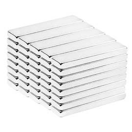 40 Pack Strong Neodymium Bar Magnets,Fridge Whiteboard Magnets Office Kitchen Crafts DIY Tool,Rectangular Multipurpose Magnetic Blocks for Crafts Kitchen Garage Locker and Iron Shelf,20x5x2mm