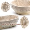 Bread Proofing Basket Cover, Round Oval Bread Banneton Proofing Basket