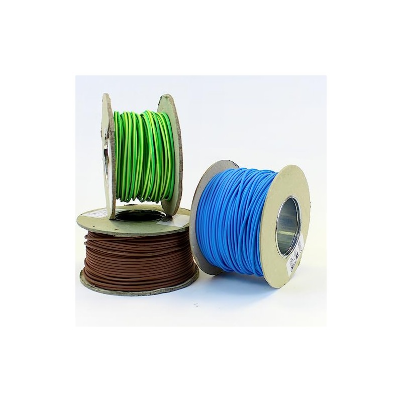 1.5 mm Single Core Conduit Cable 6491X Blue & Brown