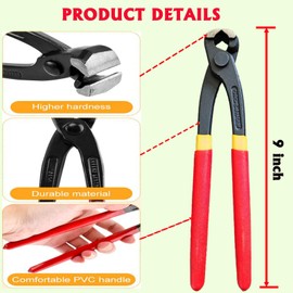3PCS Nail Puller Set, 7 inch End Cutting Pliers, 8 inch Carpenter's Pincers, 9 inch End Cutting Nippers,nail puller set, end cutting pliers, carpenter's pincers, wire cutting tools