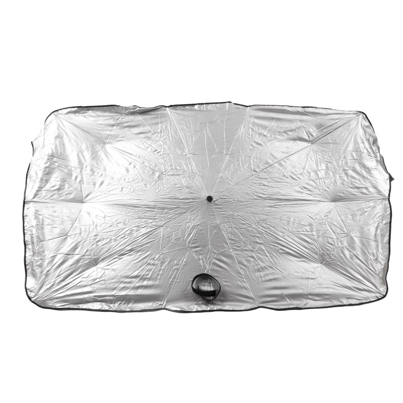 Car Sunshade Umbrella Silver Small Size Sun Protector Parasol Window