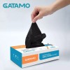 Gatamo Guantes De Nitrilo Color Negro 100pzs Libre De Latex