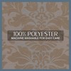 Elrene Antonia Verdunkelungsvorhang/Faltenvolant für Gardinenstangen, Polyester, Taupe, 52 in x